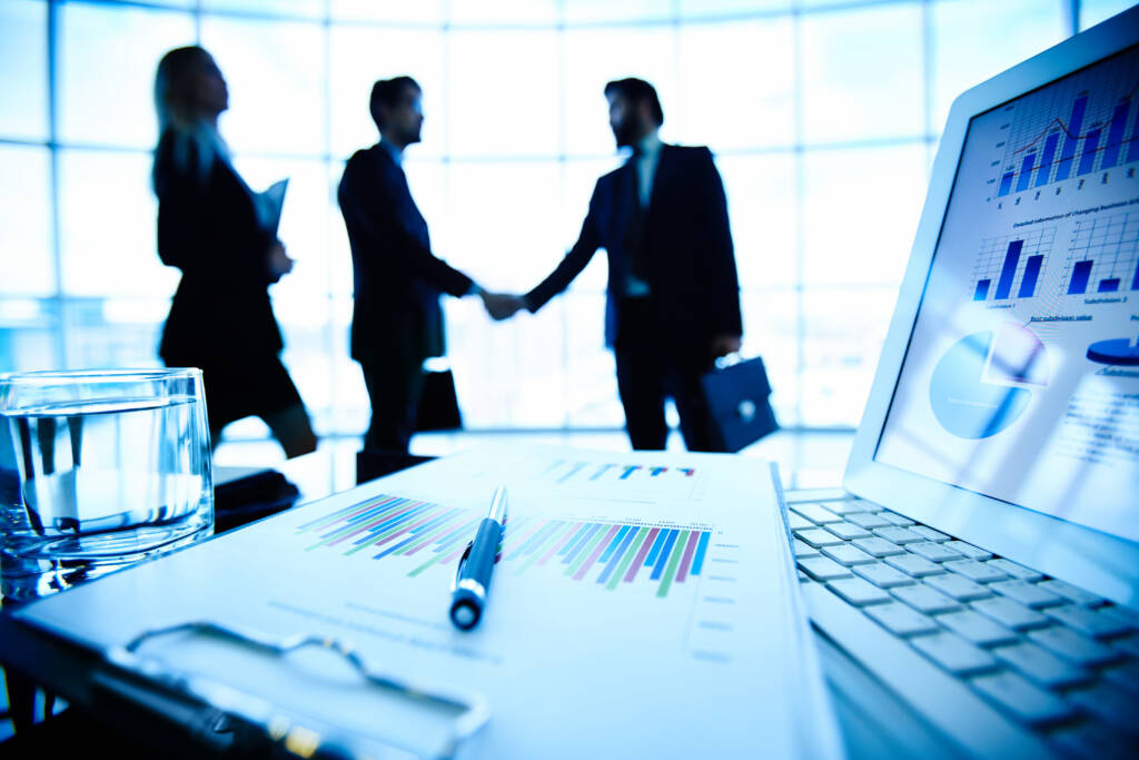 Financial professionals discussing repo financing